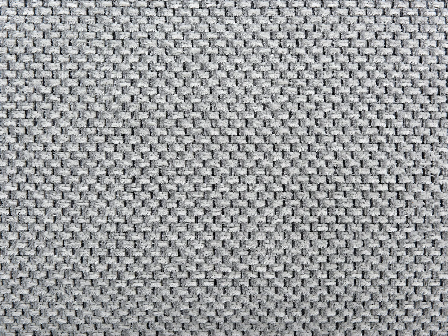 Canapé d'angle droit relax avec assise coulissante électrique en tissu gris CARIALA
