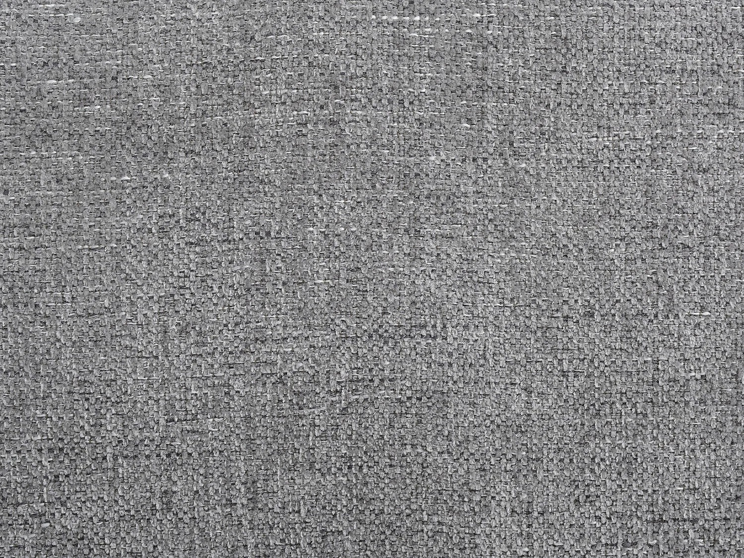 Canapé d'angle droit relax avec assise coulissante en tissu gris ELOSIA