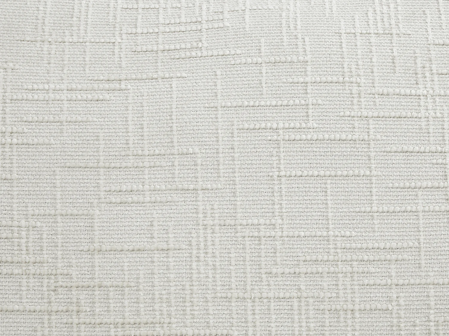 Canapé d'angle gauche en tissu texturé beige BENOLA