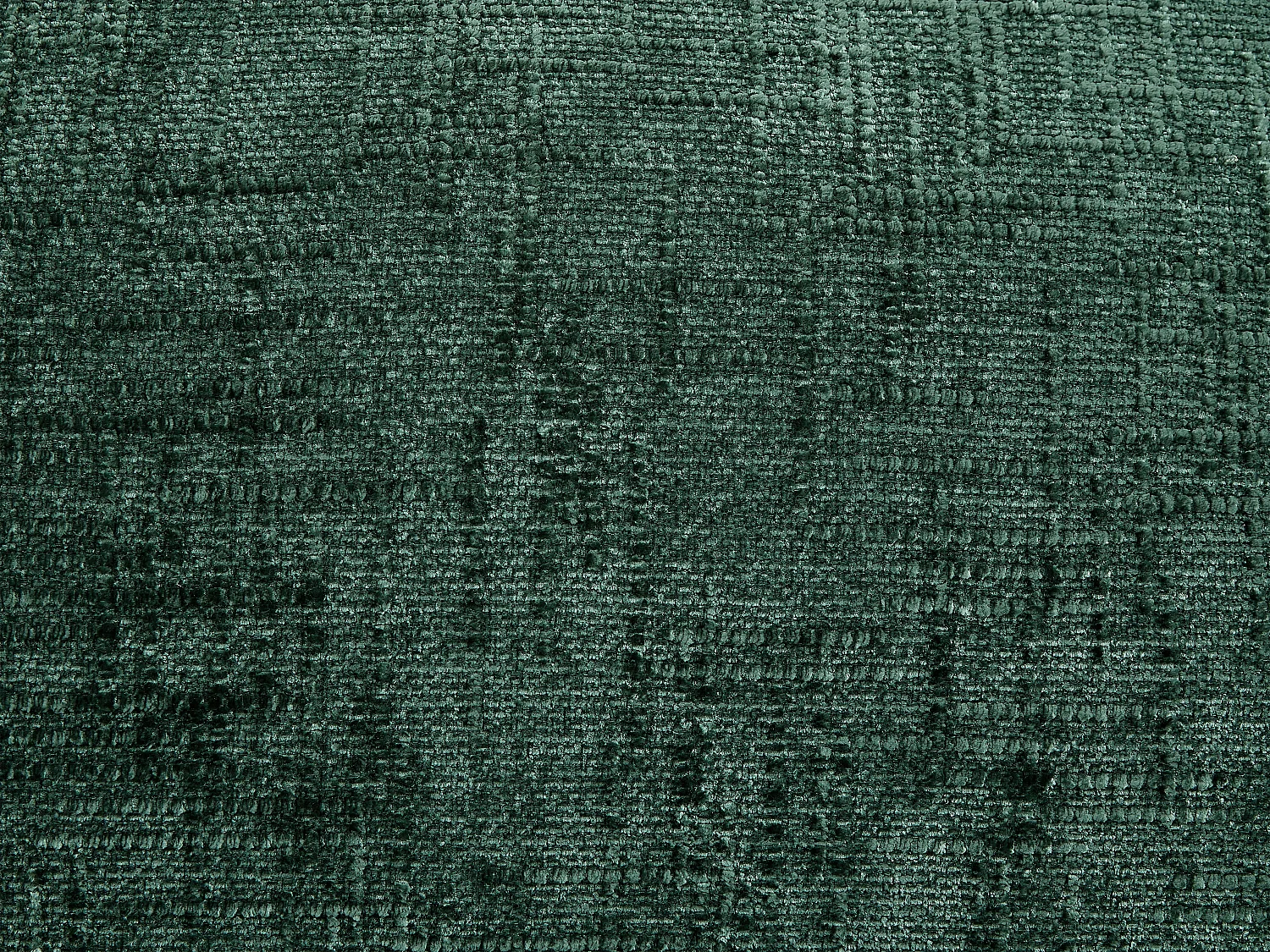 Canapé d'angle gauche en tissu texturé vert BENOLA