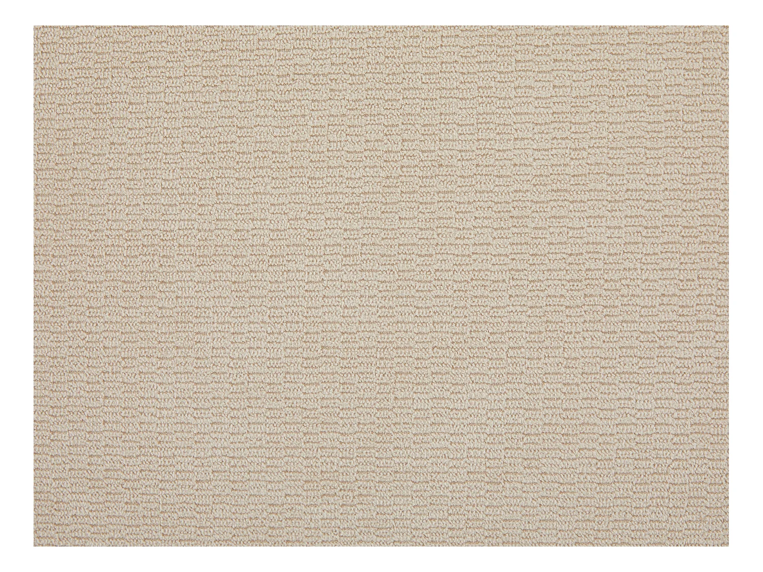 Canapé d'angle droit en tissu texturé beige TILANIA