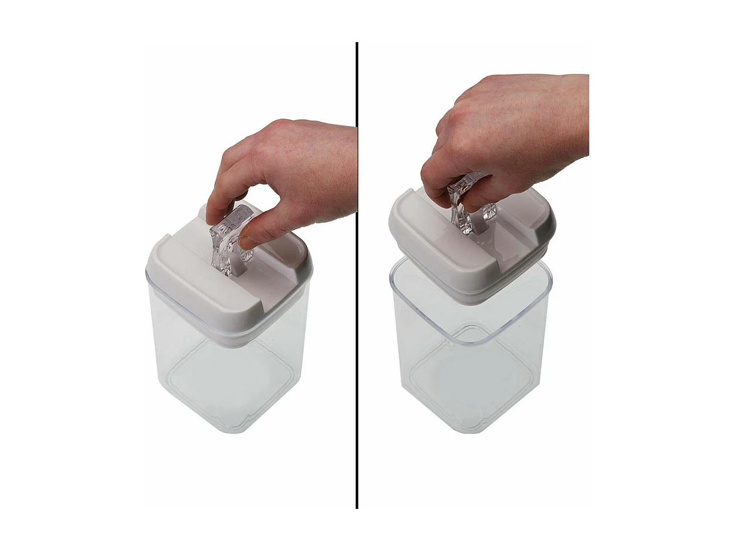 Boîte de conservation en plastique 1.2L