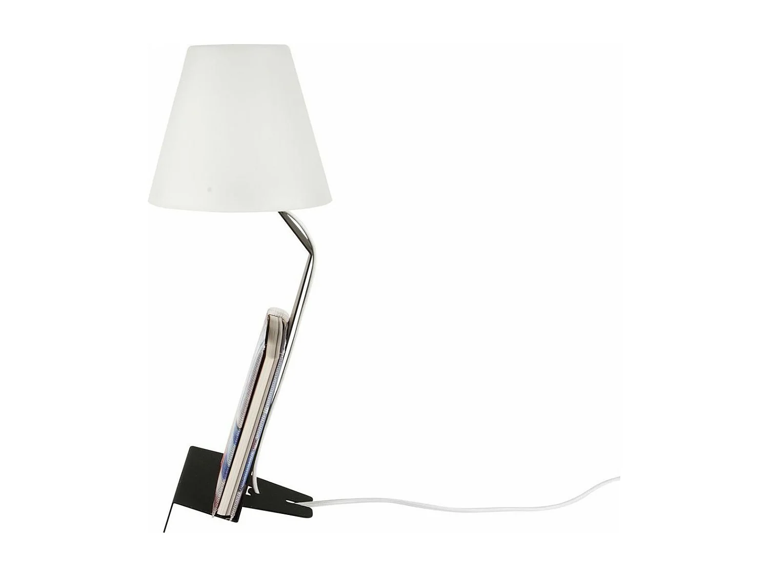 Lampe de chevet support tablette