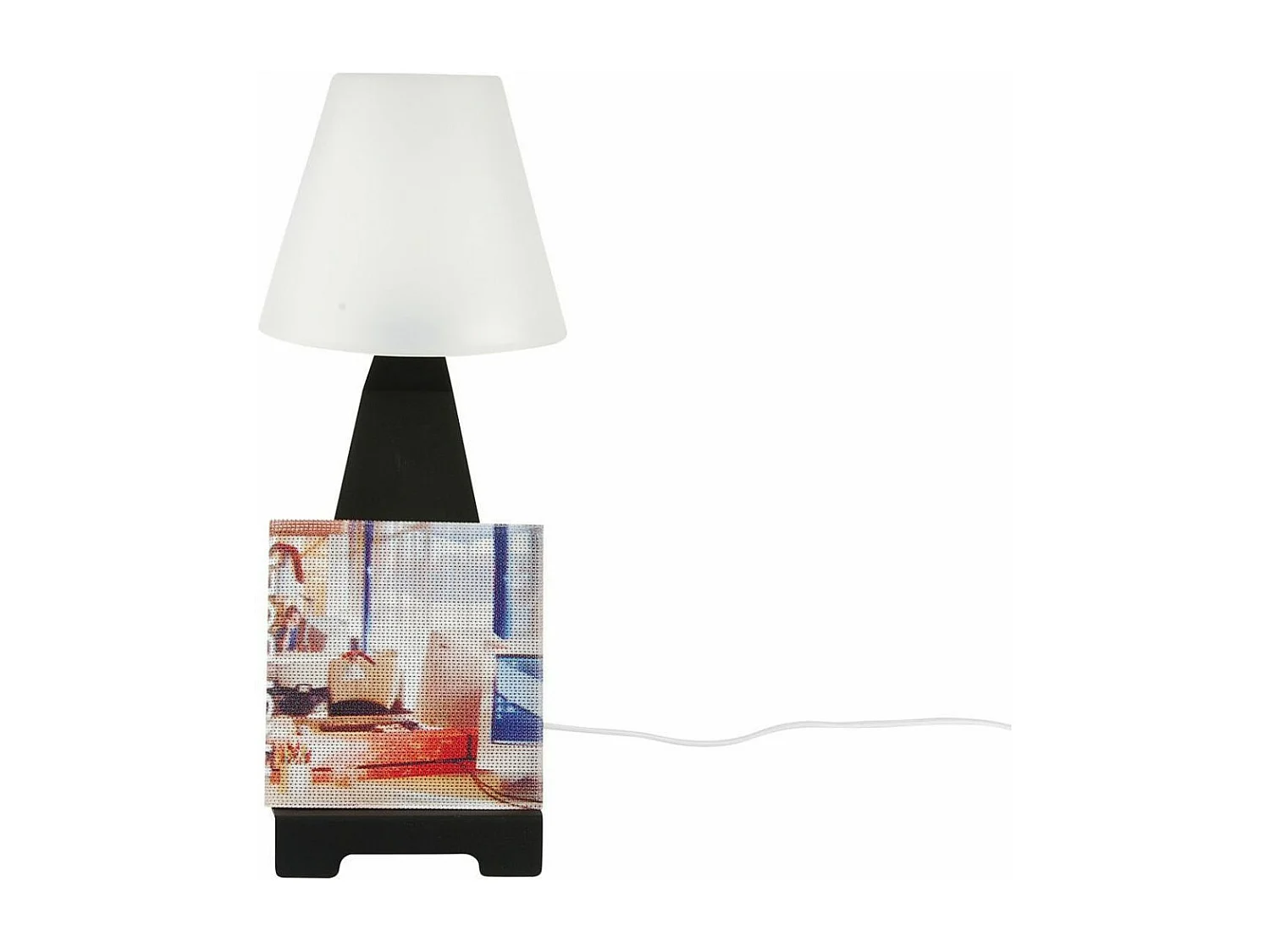 Lampe de chevet support tablette