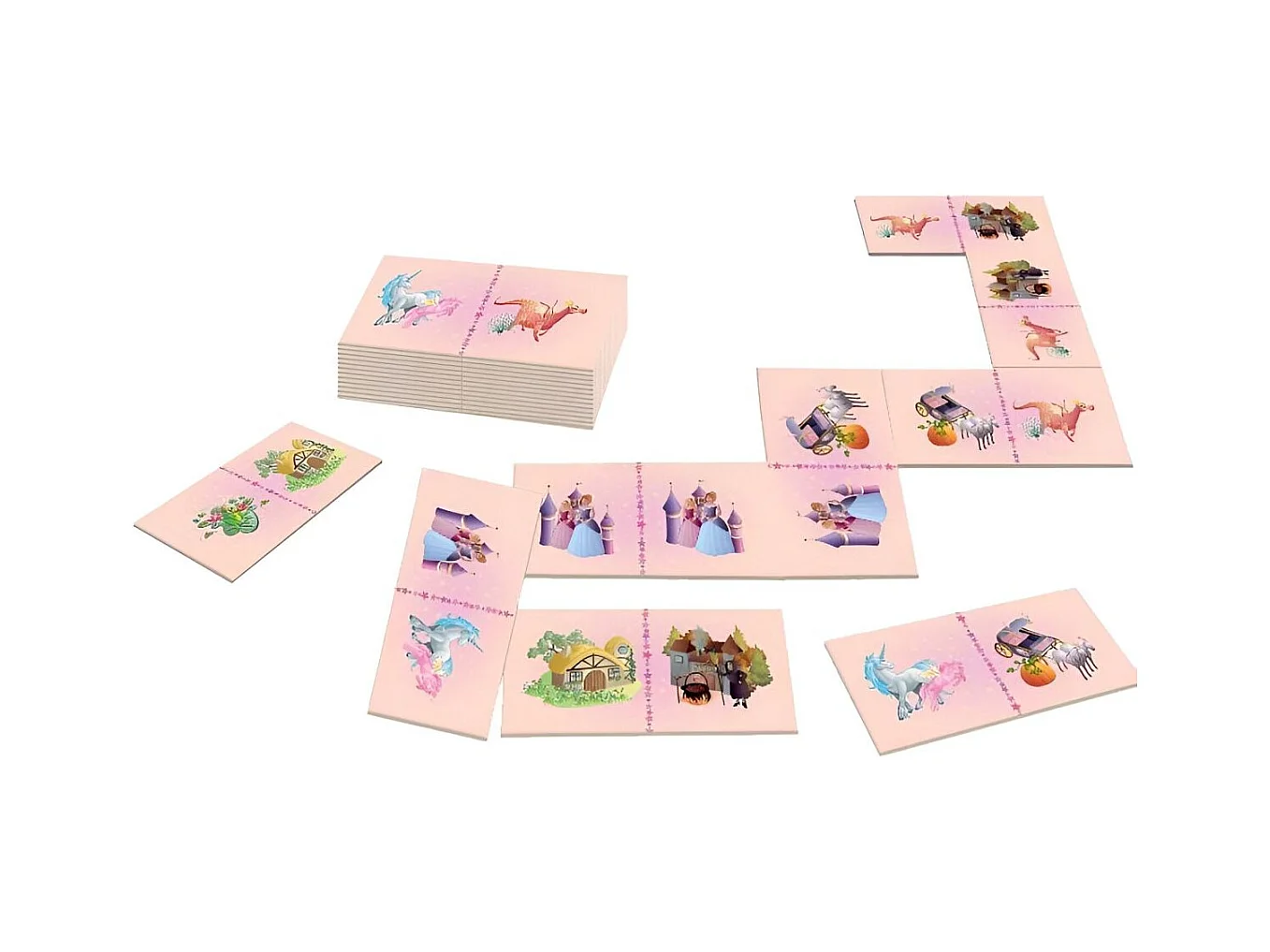 Dominos géants 28 pièces avec sac de rangement