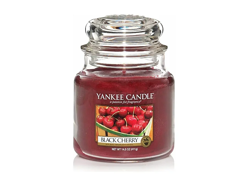 Duftkerze Reife Kirsche im Glas mit Deckel