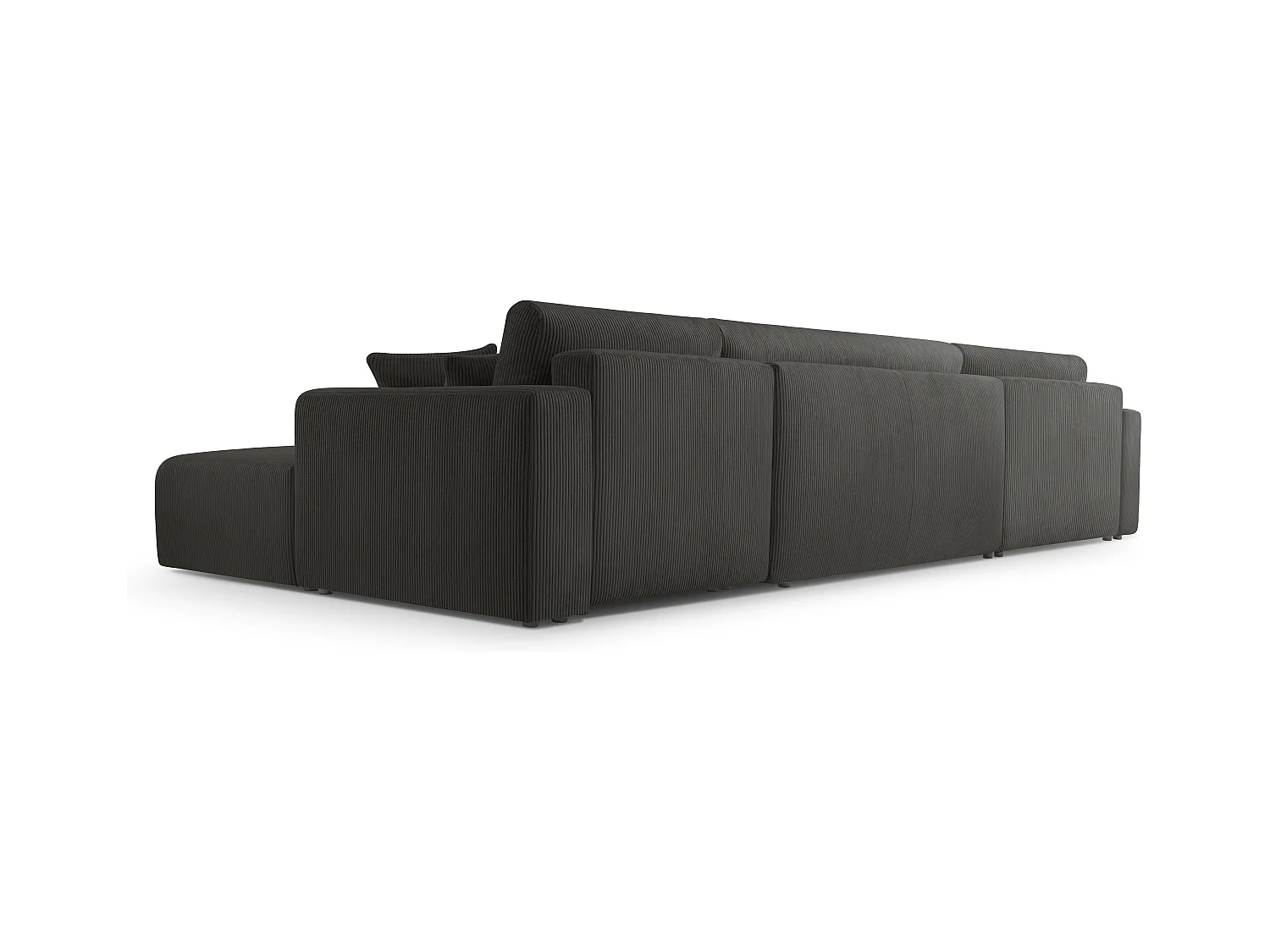 AX LIVING Sofa U Form Schlaffunktion Catea Cord Wohnlandschaft 364cm