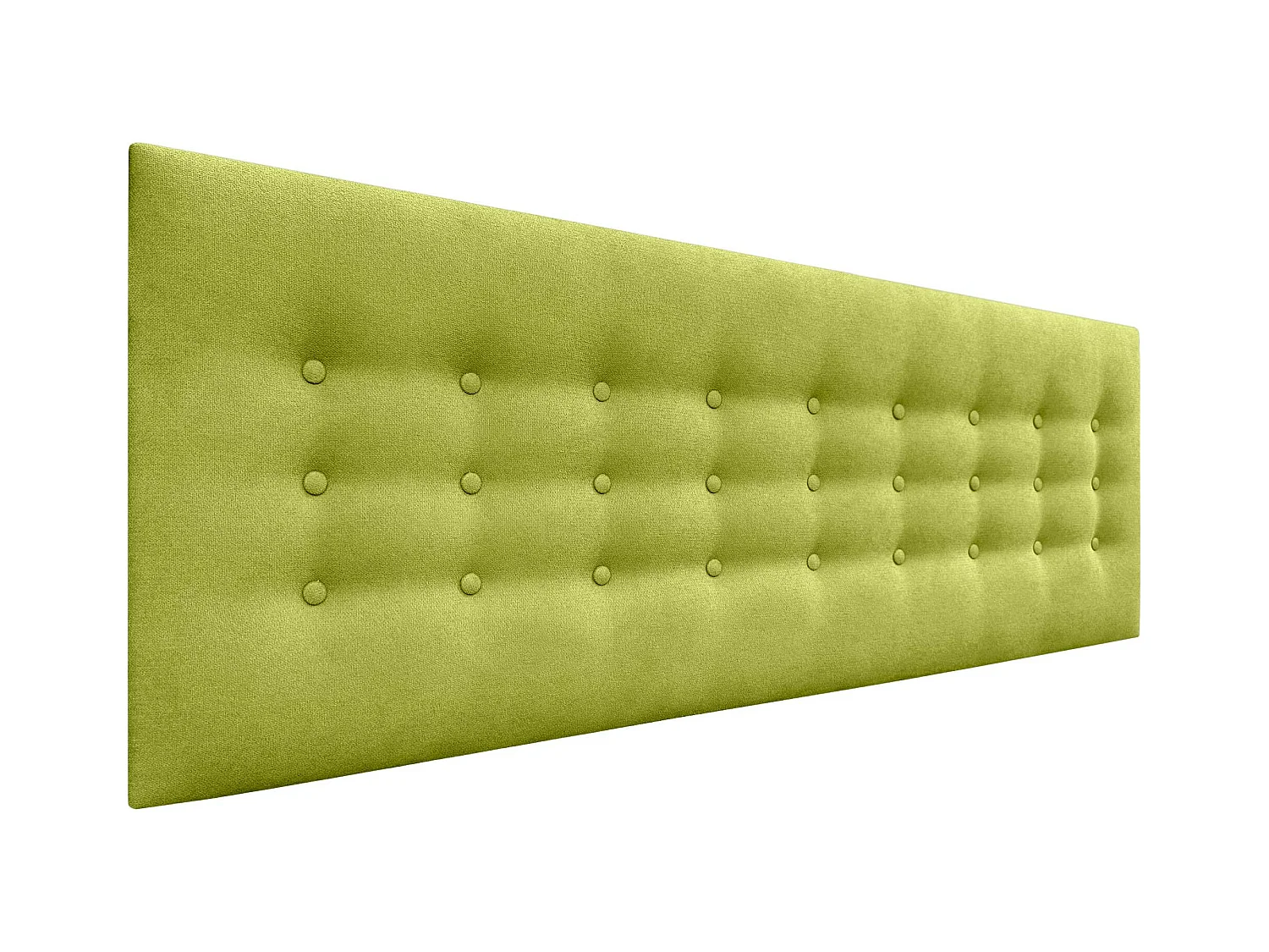 DHOME Tête de lit de tissu ACUALINE avec 3 rangées de boutons et pieds tête de lit capitonnée de luxe pour lit (Rosa, 145cm)