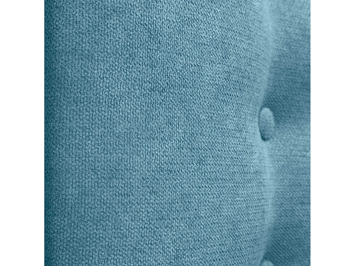 DHOME Tête de Lit en Tissu ACUALINE avec 3 Rangées de Boutons Tête de Lit Capitonnée de Luxe (Turquoise, 90cm)