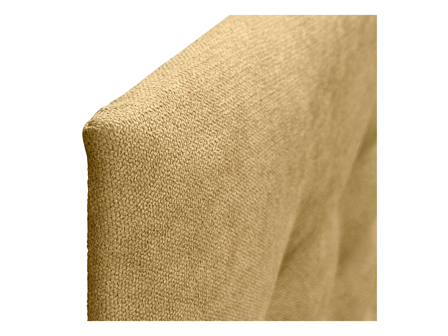 DHOME Tête de Lit en Tissu ACUALINE avec 3 Rangées de Boutons Tête de Lit Capitonnée de Luxe (Moutarde, 210cm (2 pièces))