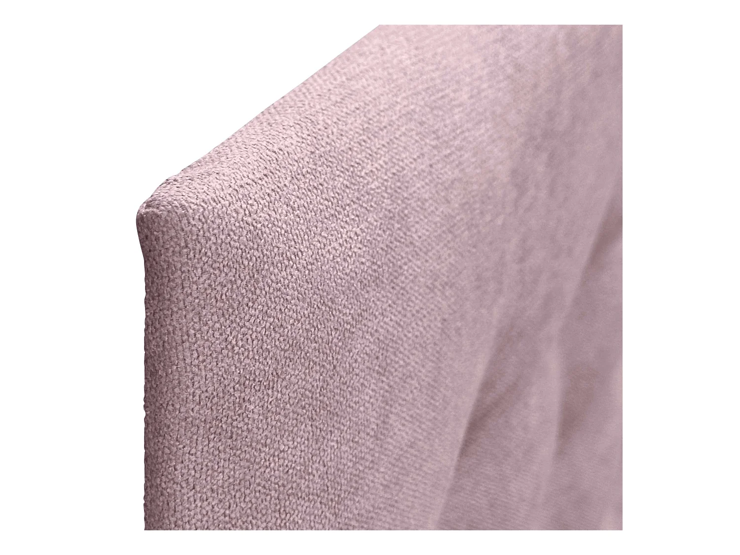 DHOME Tête de lit de tissu ACUALINE avec 3 rangées de boutons et pieds tête de lit capitonnée de luxe pour lit (Tierra, 95cm)