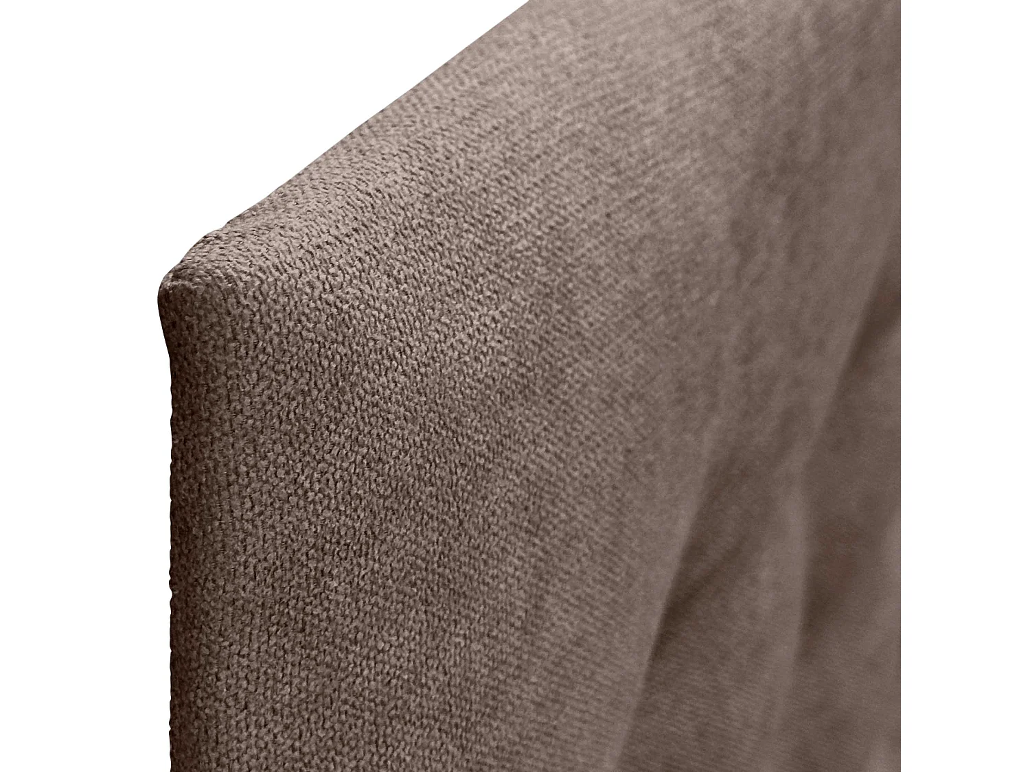 DHOME Testiera in Tessuto ACUALINE con 3 File di Bottoni Testiera Imbottita Letto di Lusso (Marrón, 95cm)