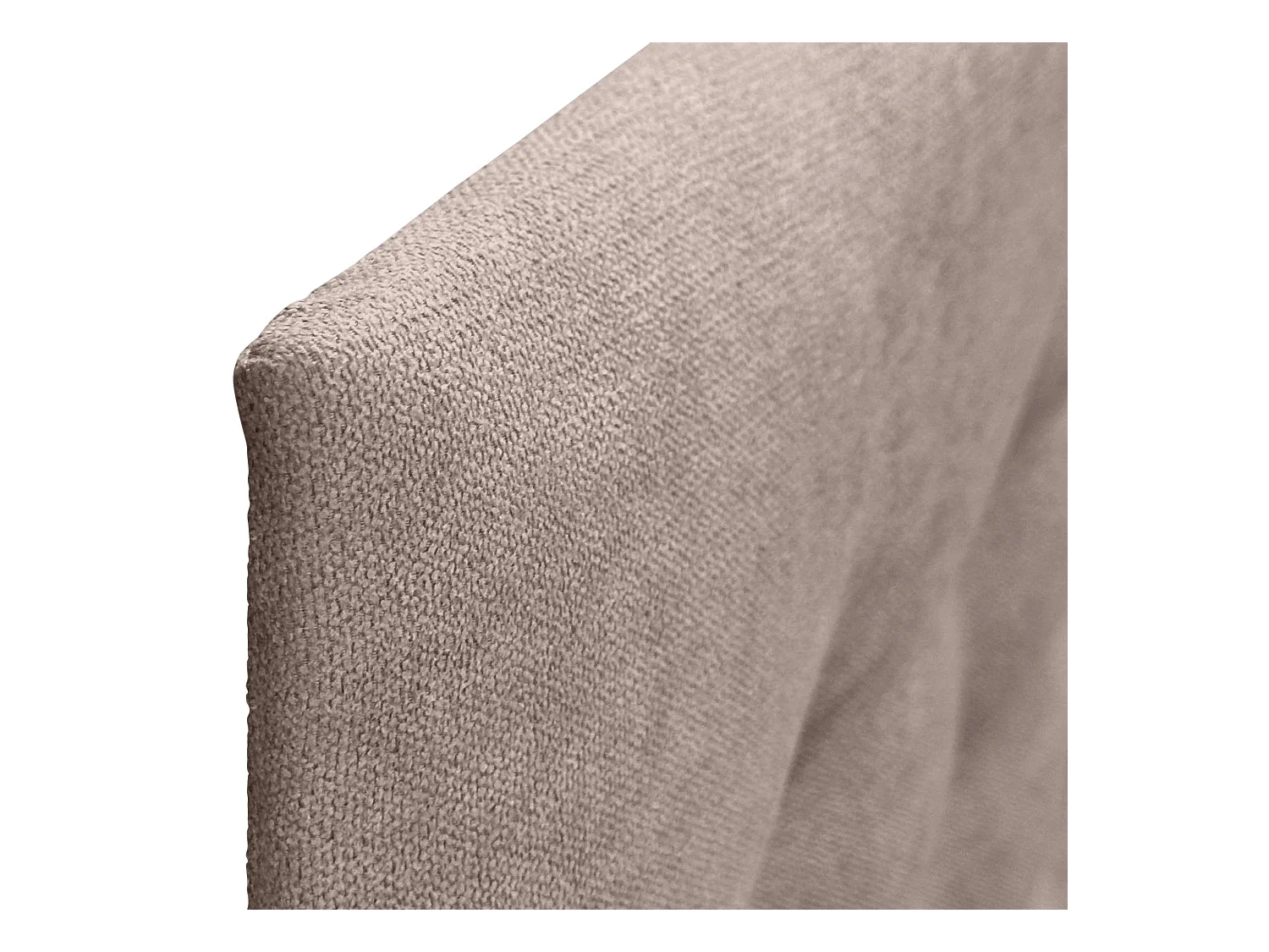 DHOME Tête de Lit en Tissu ACUALINE avec 3 Rangées de Boutons Tête de Lit Capitonnée de Luxe (Tierra, 105cm)