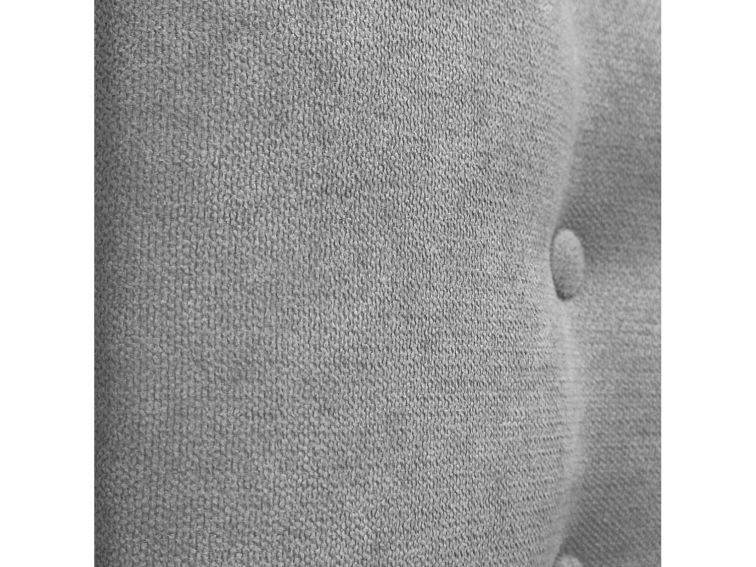 DHOME Tête de Lit en Tissu ACUALINE avec 3 Rangées de Boutons Tête de Lit Capitonnée de Luxe (Gris, 90cm)