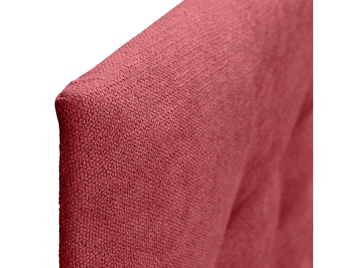 DHOME Kopfteil de Stoff ACUALINE mit 3 Knopfreihen gepolstertes luxuriöses Bettkopfteil (Rojo, 95cm)