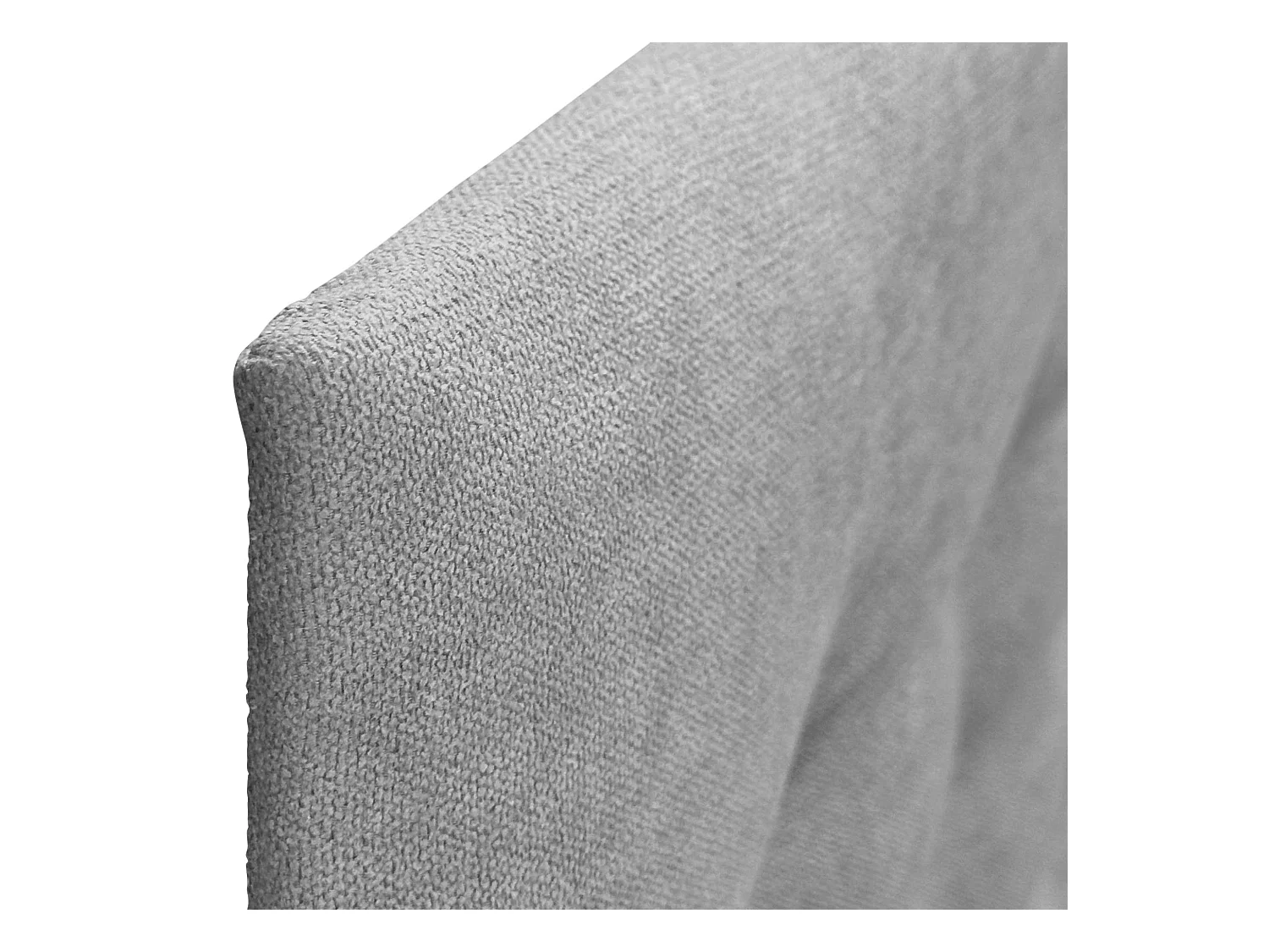 DHOME Testiera in Tessuto ACUALINE con 3 File di Bottoni Testiera Imbottita Letto di Lusso (Grigio, 210cm (2 pezzi))