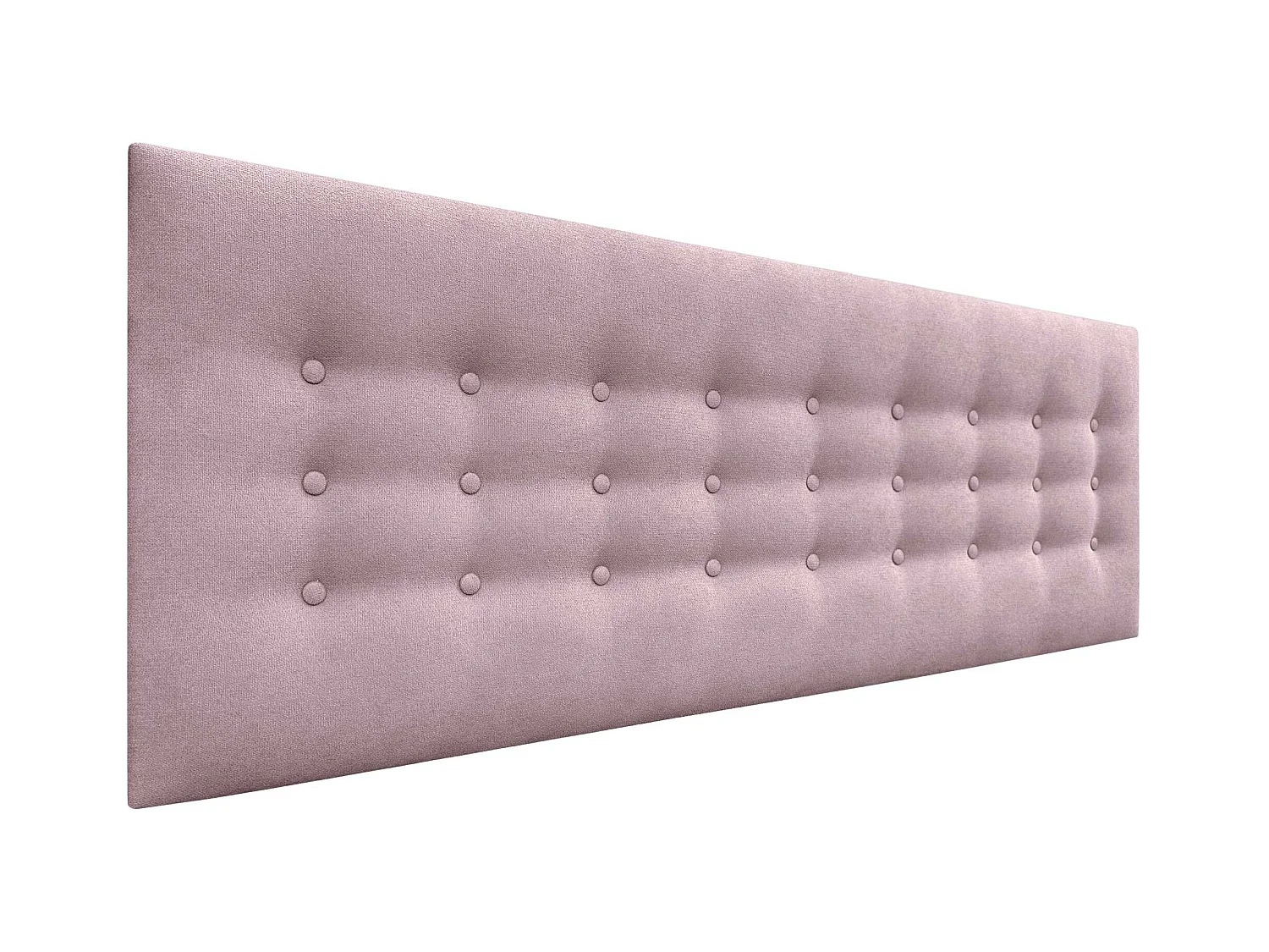 DHOME Kopfteil de Stoff ACUALINE mit 3 Knopfreihen und Beinen gepolstertes luxuriöses Bettkopfteil (Turquesa, 135cm)