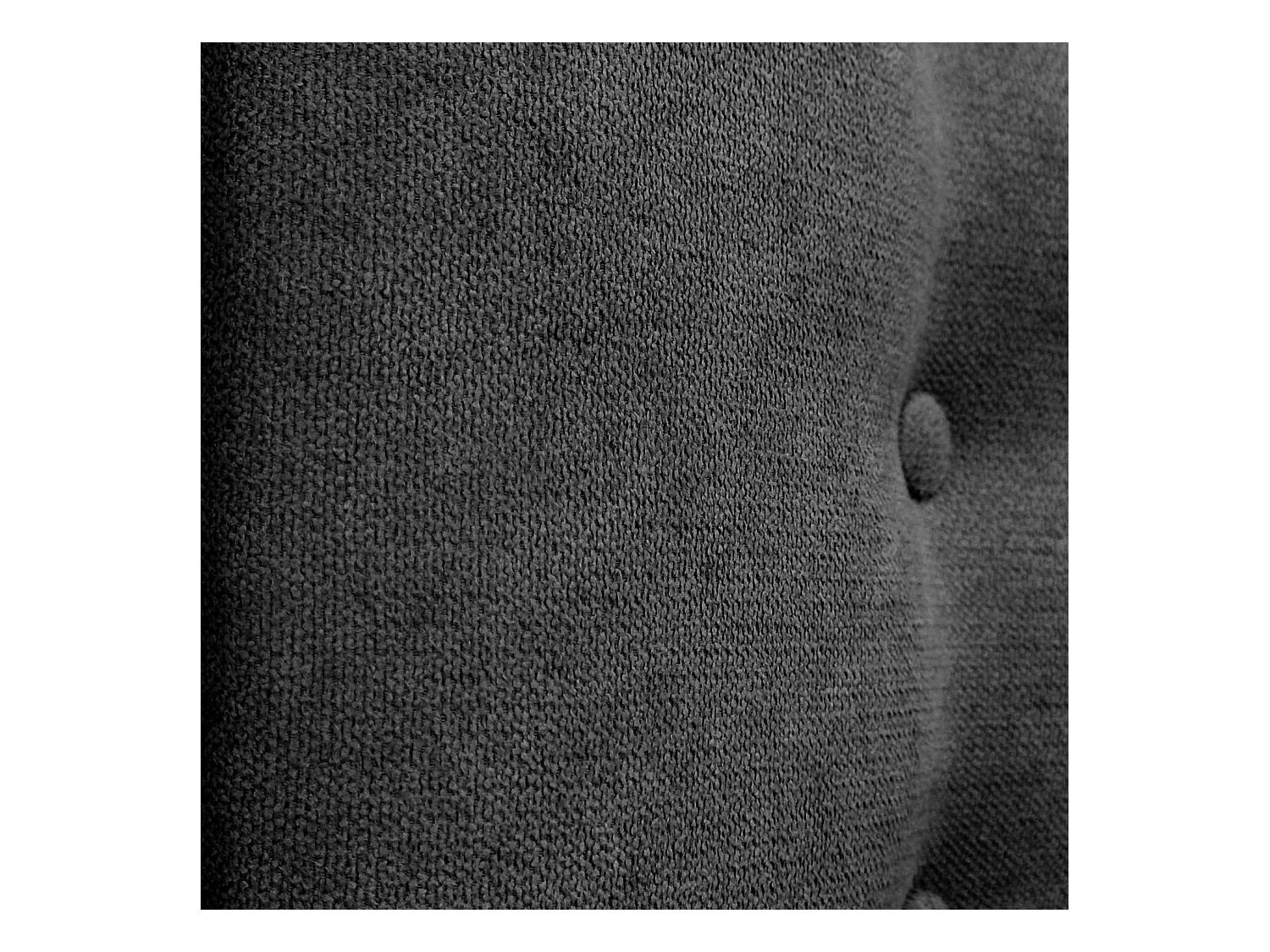 DHOME Tête de Lit en Tissu ACUALINE avec 3 Rangées de Boutons Tête de Lit Capitonnée de Luxe (Noir, 220cm (2 pièces))