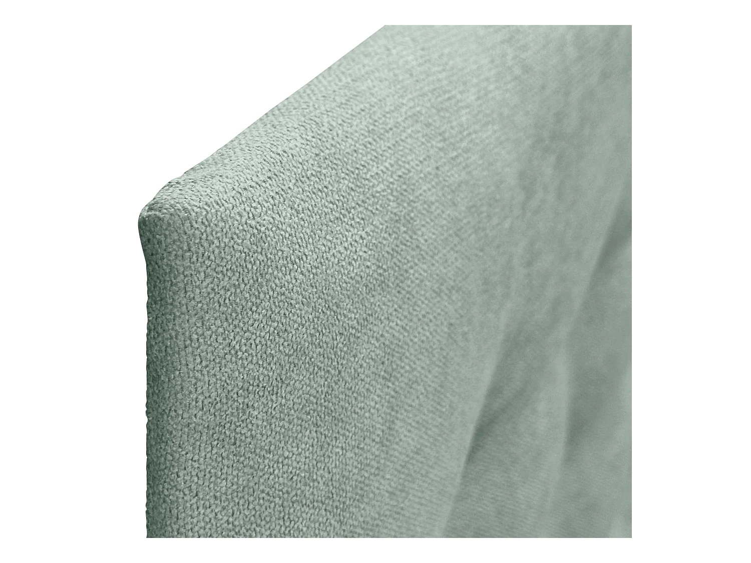 DHOME Tête de Lit en Tissu ACUALINE avec 3 Rangées de Boutons Tête de Lit Capitonnée de Luxe (Vert d’eau, 150cm)