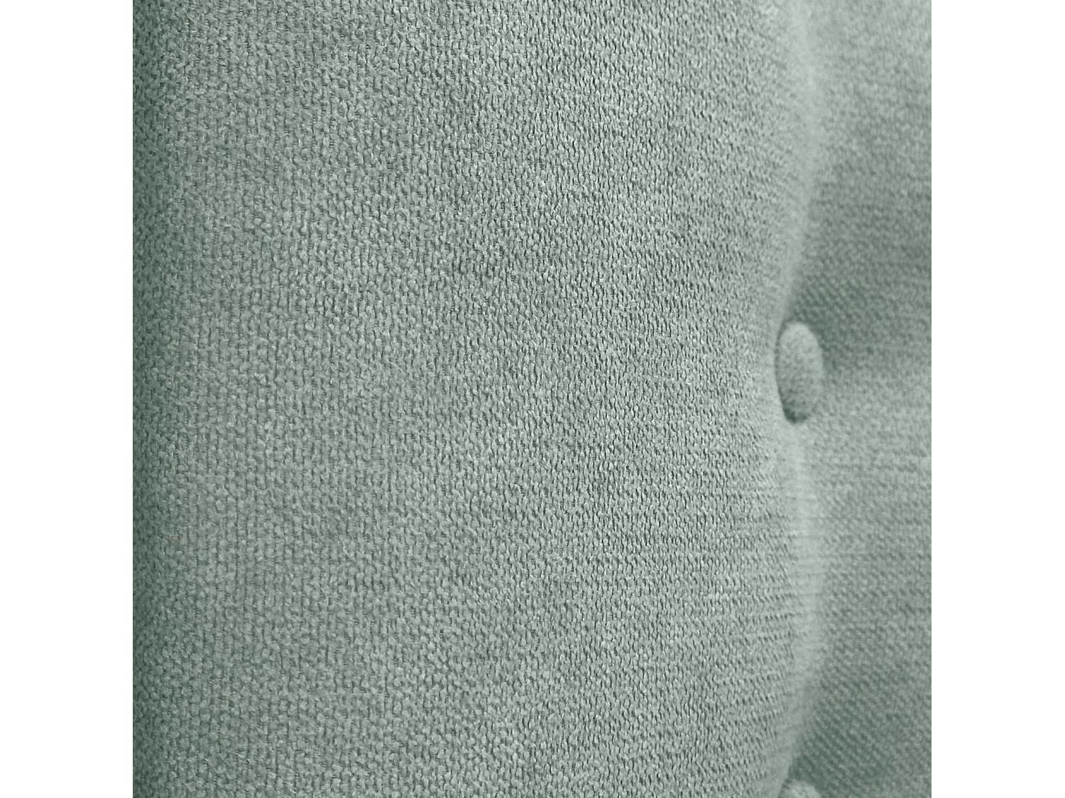DHOME Tête de Lit en Tissu ACUALINE avec 3 Rangées de Boutons Tête de Lit Capitonnée de Luxe (Vert d’eau, 145cm)