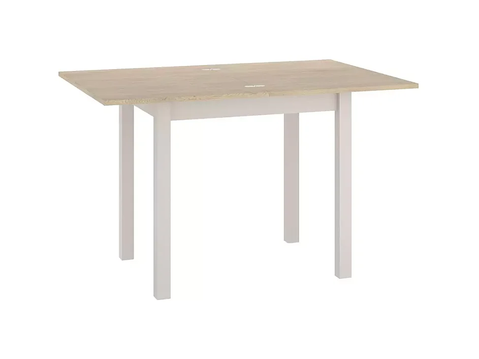 Table extensible pliable carrée bois clair cachemire 8 pers ATLANTISZ3