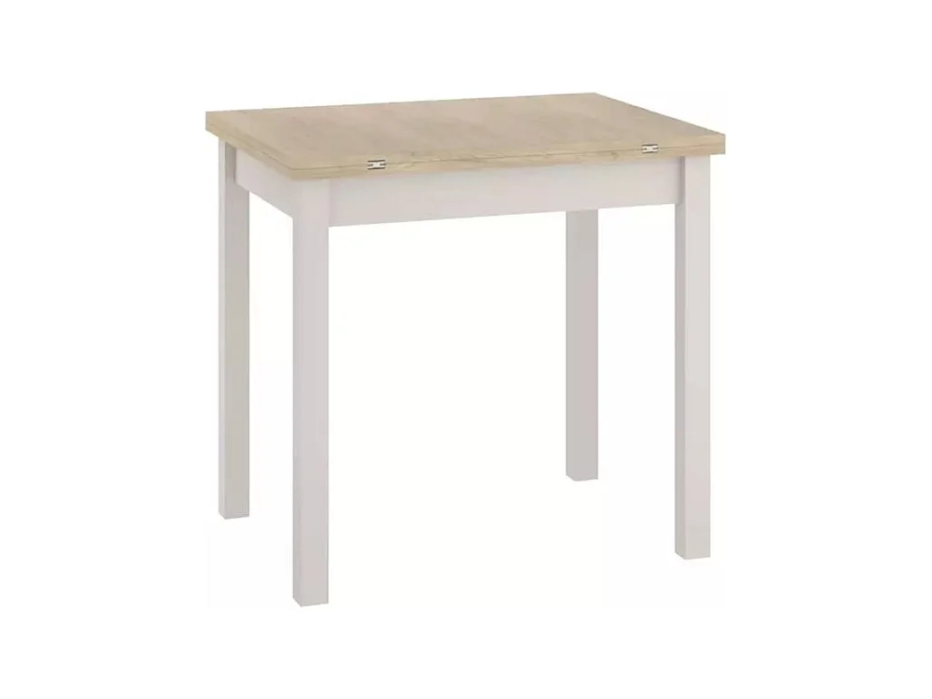 Table extensible pliable carrée bois clair cachemire 8 pers ATLANTISZ3