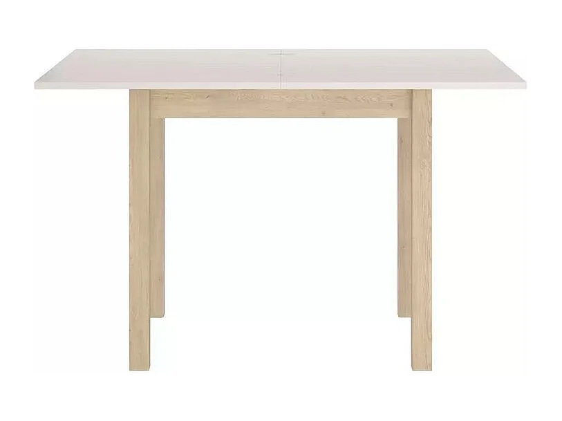Table extensible pliable compacte cachemire 6 pers bois clair ATLANTISZ4