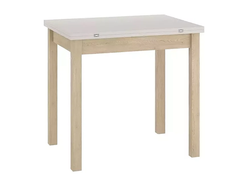 Table extensible pliable compacte cachemire 6 pers bois clair ATLANTISZ4
