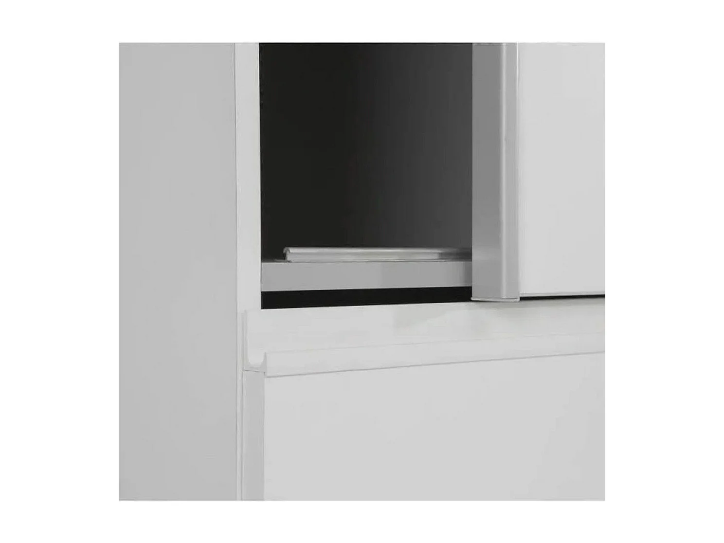 Armario de 201x170x61 cm con 2 puertas correderas en color blanco Winter2 200 + cajonera