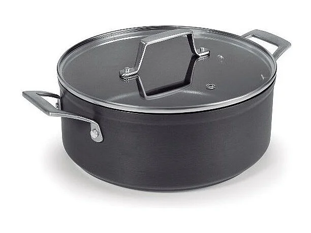 Lacor Anodized faitout 20cm +cv - 48020