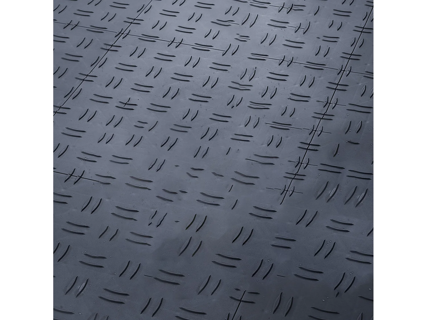 Dalles de Garage SucceBuy Emboîtables 30.48 x 30.48 cm, Paquet de 25, Revêtement de Sol Gris