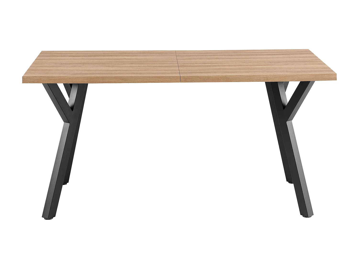 Rechthoekige uitschuifbare eettafel van MDF-hout