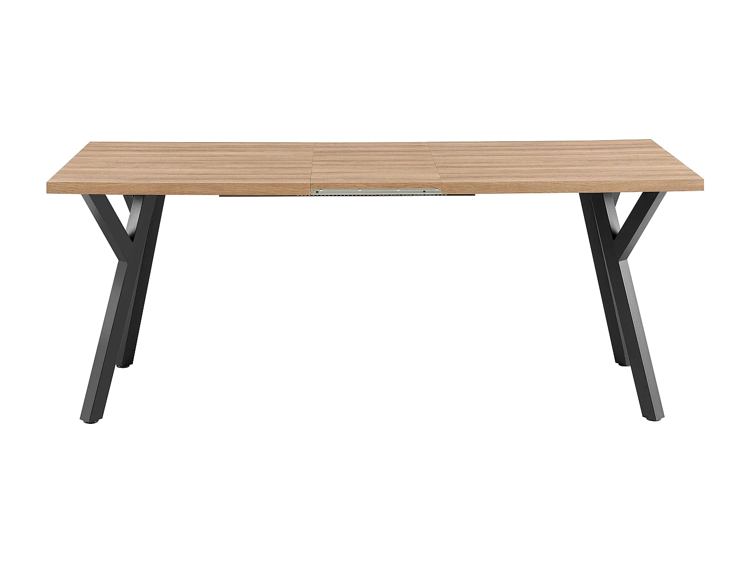 Rechthoekige uitschuifbare eettafel van MDF-hout