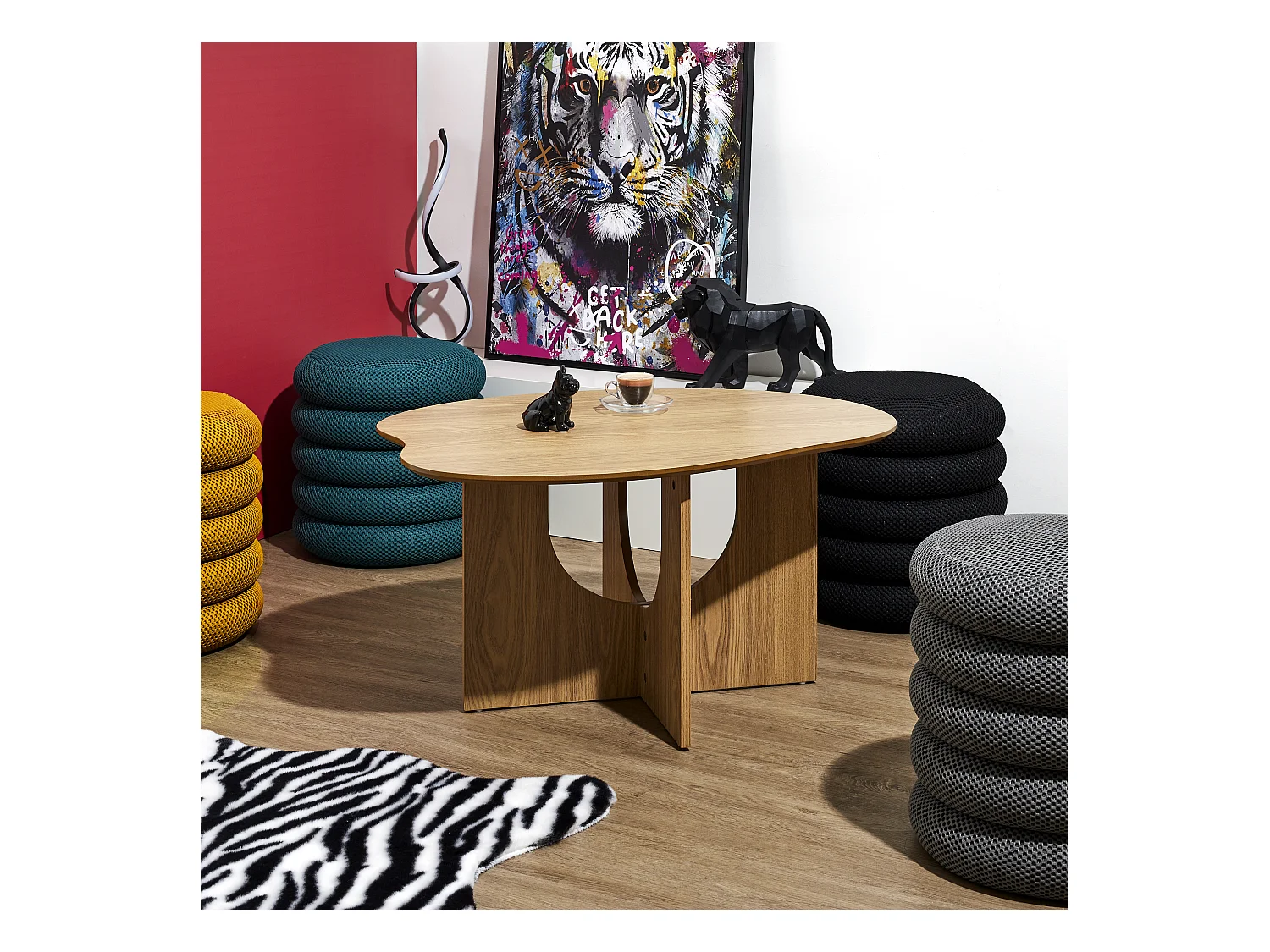 Table basse en mdf Calypso