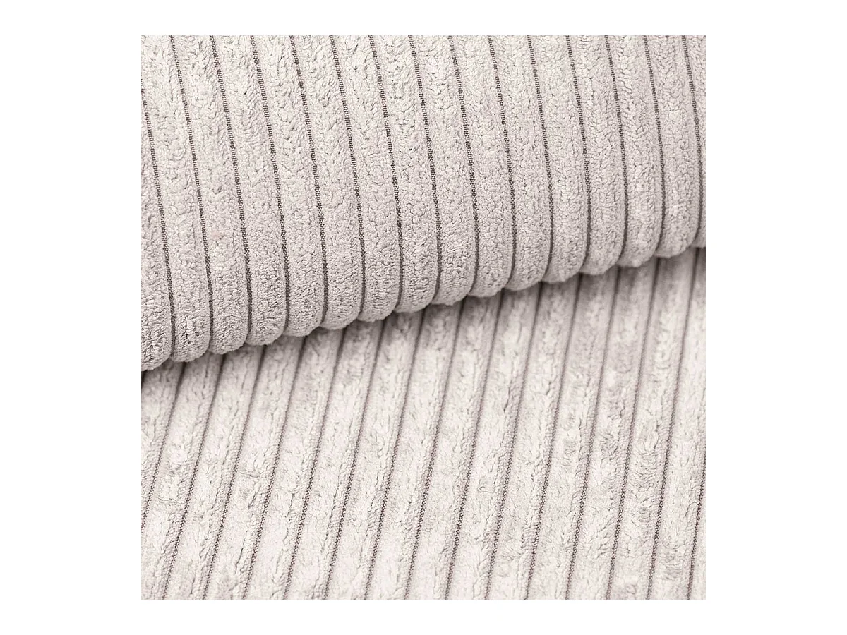 AX LIVING Catea Ecksofa weiß mit Schlaffunktion 279cm mit Bettkasten L