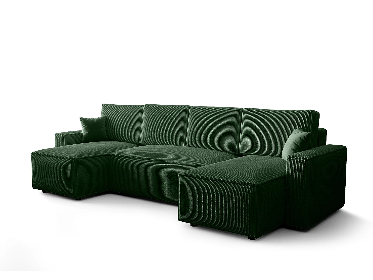 BEDANTE Canapé d'angle avec fonction de couchage AMBRO U Poso 14