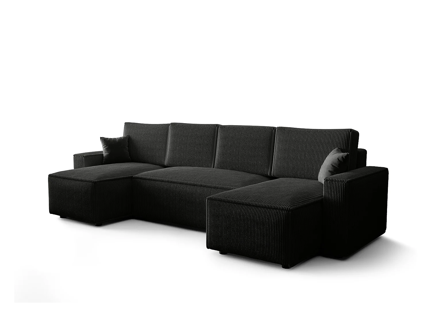 BEDANTE Hoekbank U met slaapfunctie AMBRO Poso 135