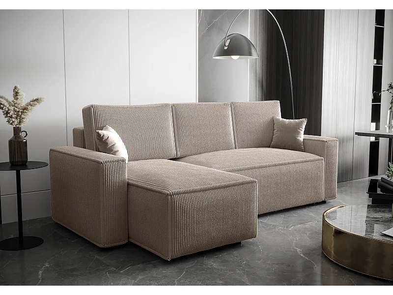 BEDANTE Ecksofa L AMBRO Poso 02 Links mit Schlaffunktion