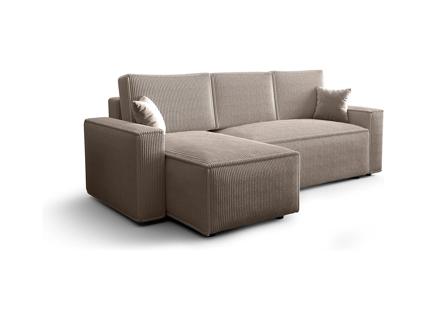 BEDANTE Ecksofa L AMBRO Poso 02 Links mit Schlaffunktion