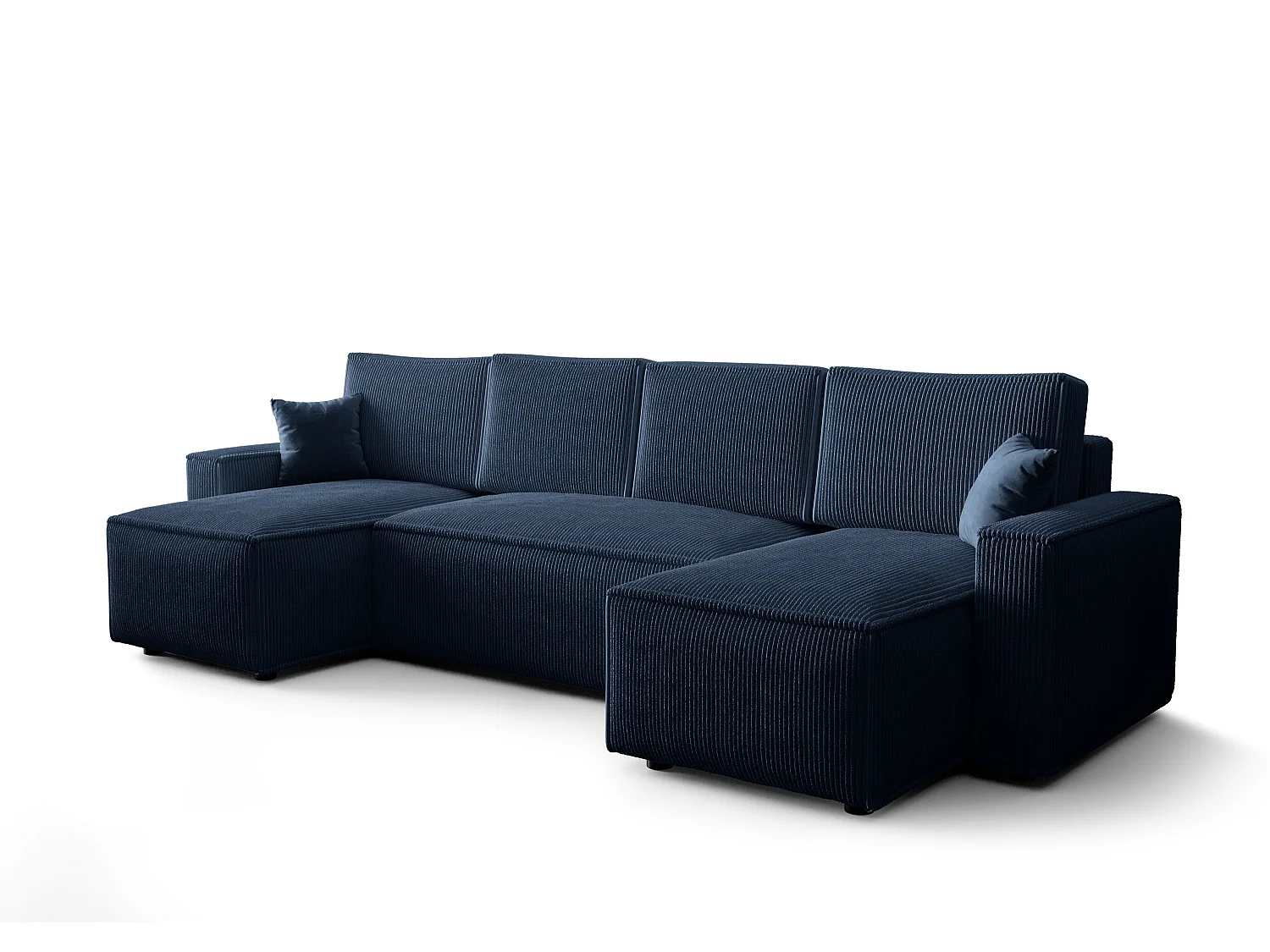 BEDANTE Canapé d'angle avec fonction de couchage AMBRO U Poso 05