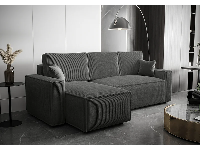 BEDANTE Ecksofa L AMBRO Poso 60 Links mit Schlaffunktion