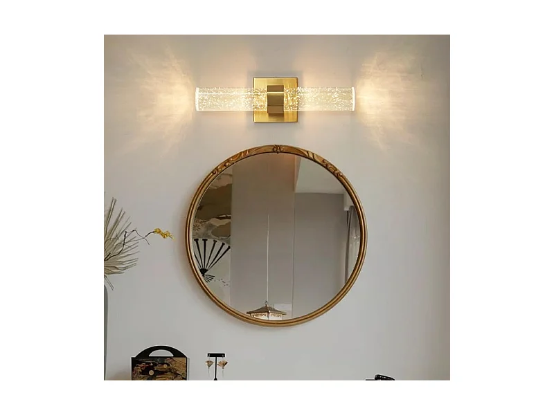 Applique Murale LED Moderne Forme de ligne Lampe murale Blanc Chaud 3000K Pour chambre à coucher, salon, couloir, entrée