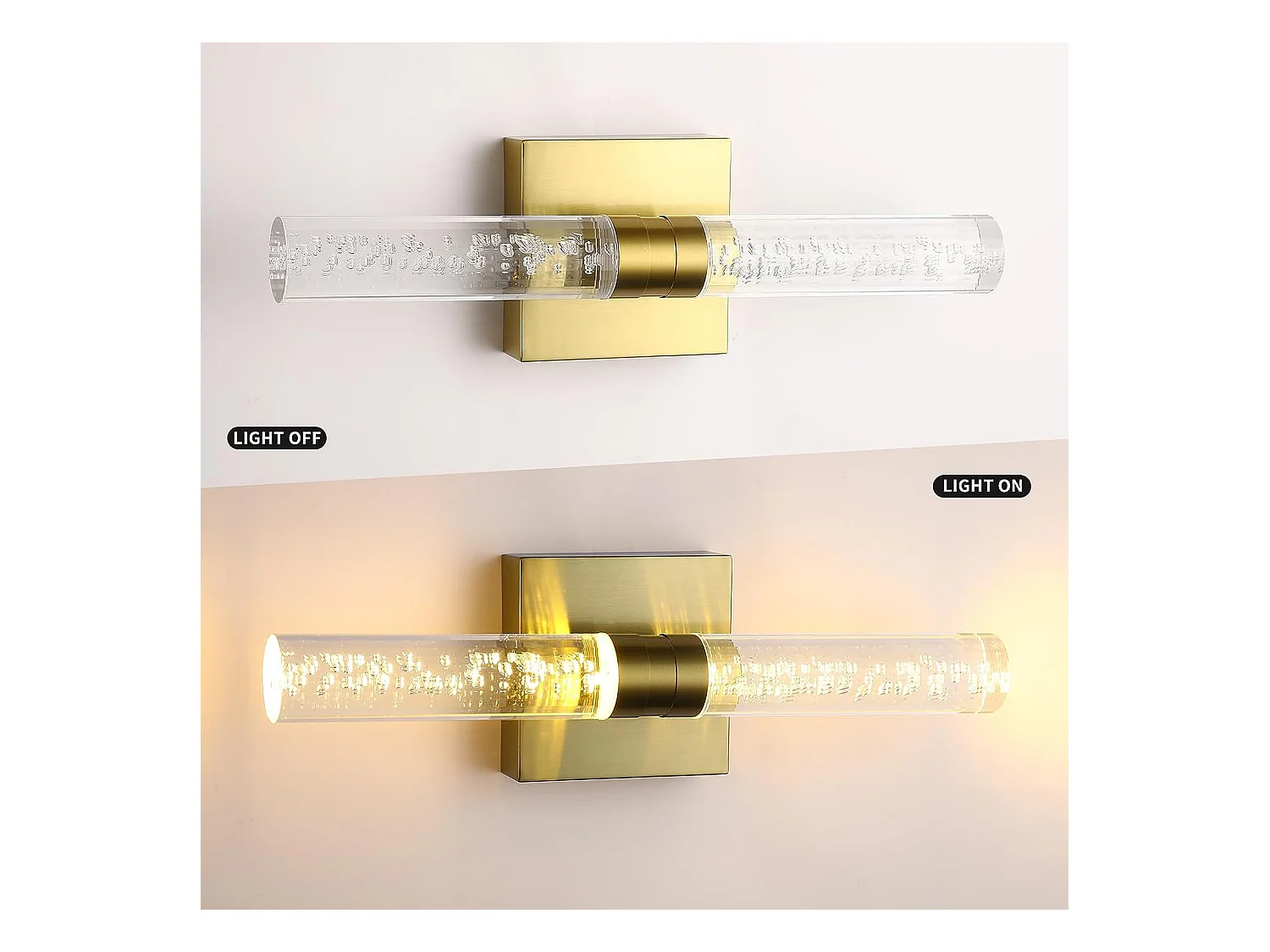 Applique Murale LED Moderne Forme de ligne Lampe murale Blanc Chaud 3000K Pour chambre à coucher, salon, couloir, entrée