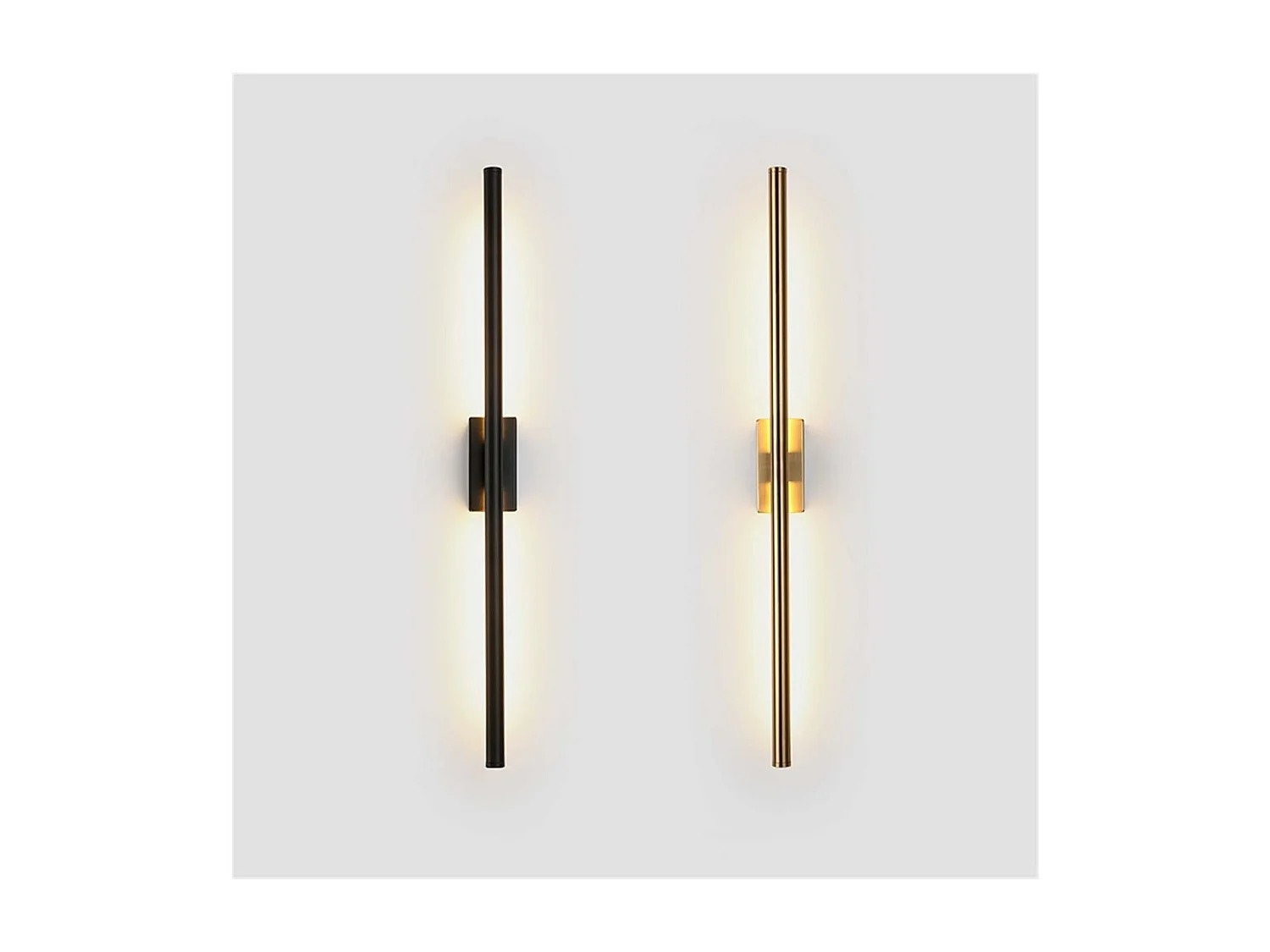 Lampe murale à tube linéaire simple moderne LED LED LEG STRIP WALL Lampe convient au salon de la cuisine Hôtel Cafe Hotel