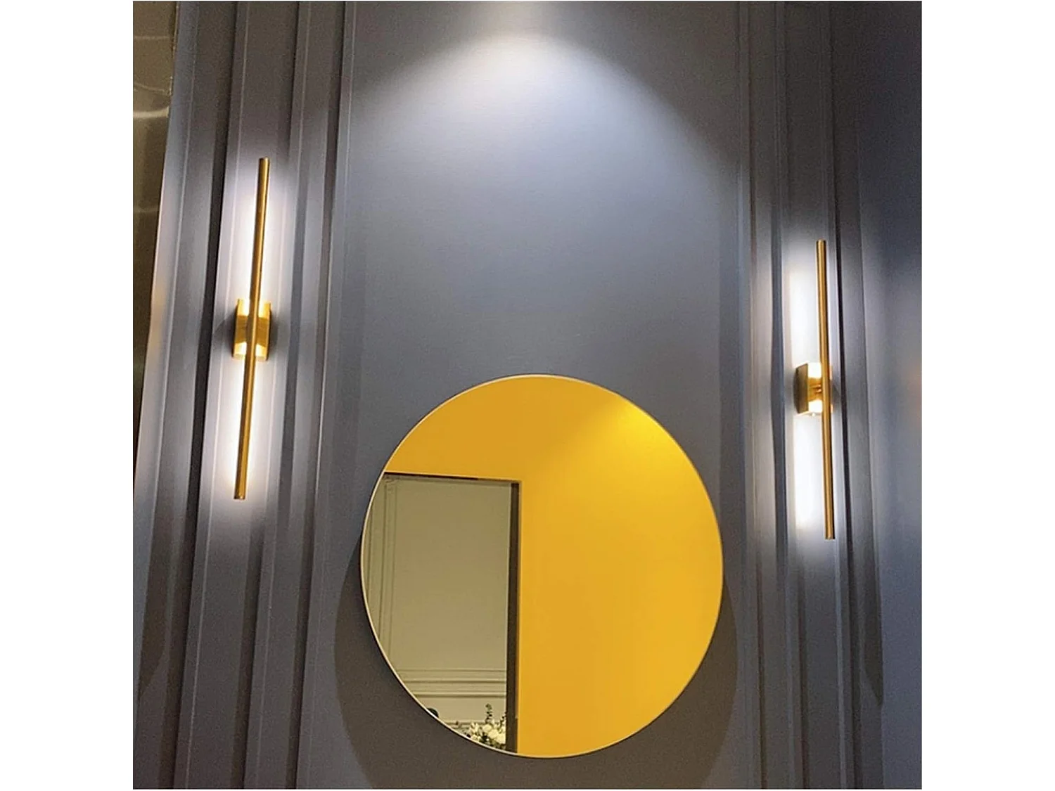 Lampe murale à tube linéaire simple moderne LED LED LEG STRIP WALL Lampe convient au salon de la cuisine Hôtel Cafe Hotel