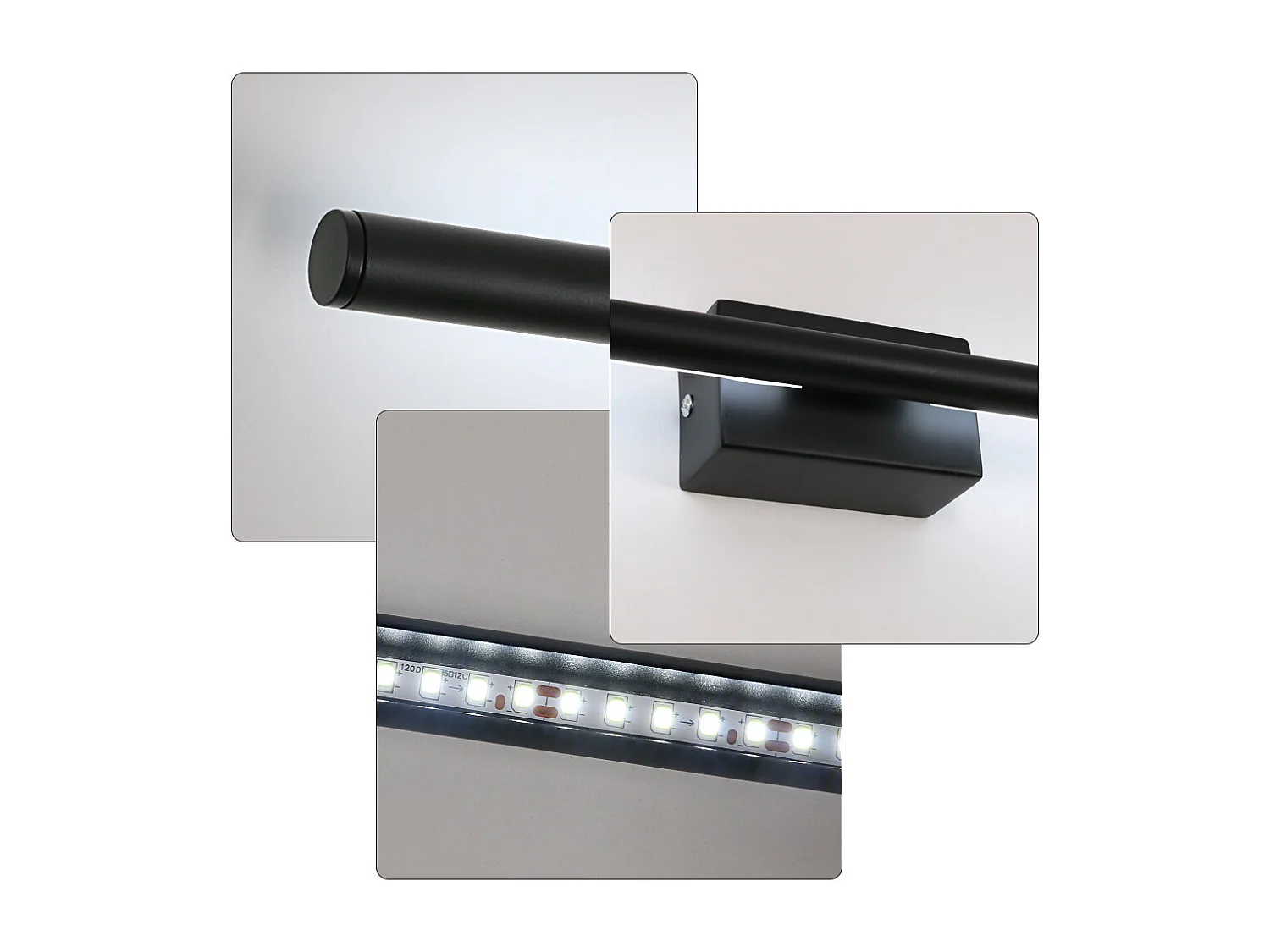 Lampe murale à tube linéaire simple moderne LED LED LEG STRIP WALL Lampe convient au salon de la cuisine Hôtel Cafe Hotel