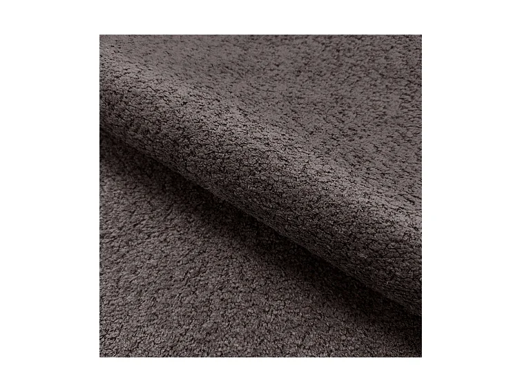 Emporius Cloud Lit rembourré 180x200 - Lit coffre avec rangement et sommier à lattes - Lit double 180x200 cm, tissu bouclé Gris foncé (Anthology 18)