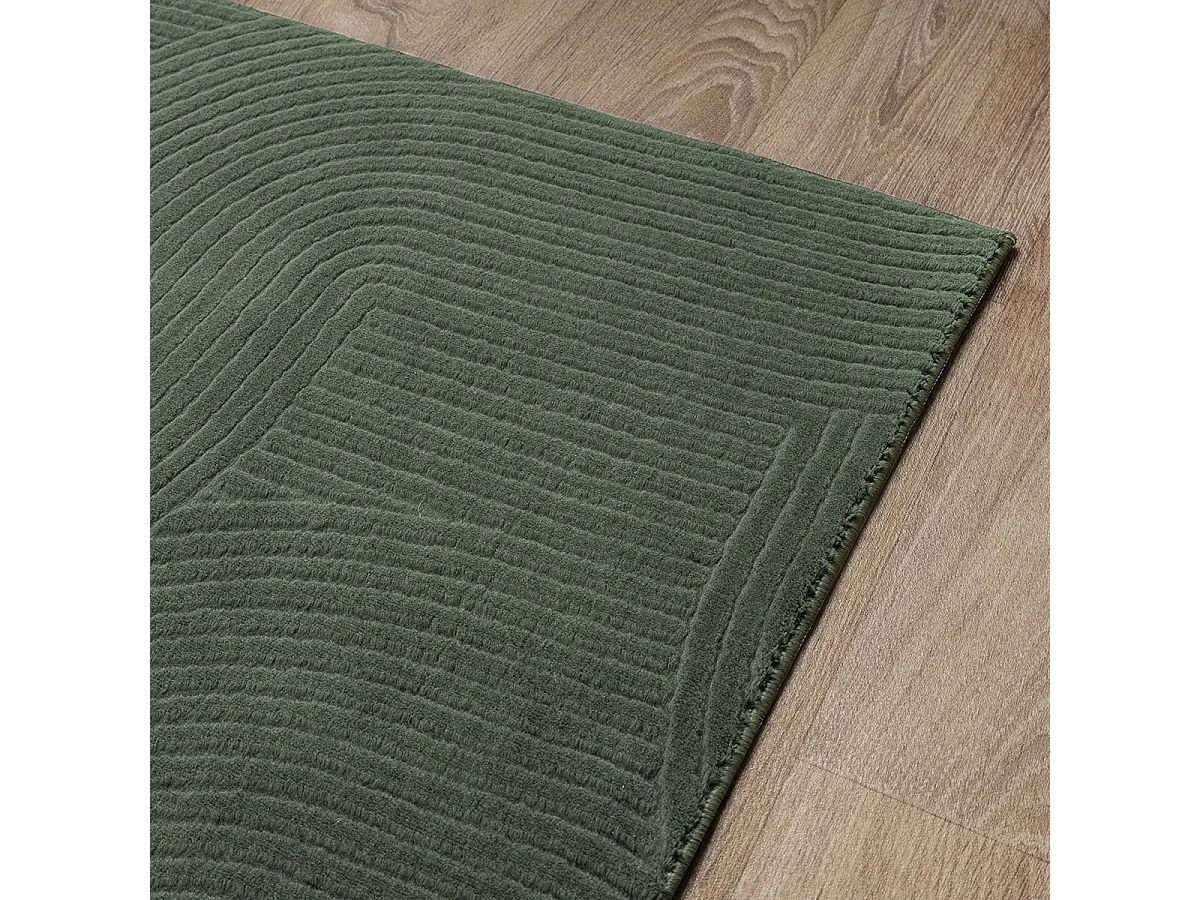 Tapis Rio salon antidérapant arc, Forêt, 160 x 220 cm