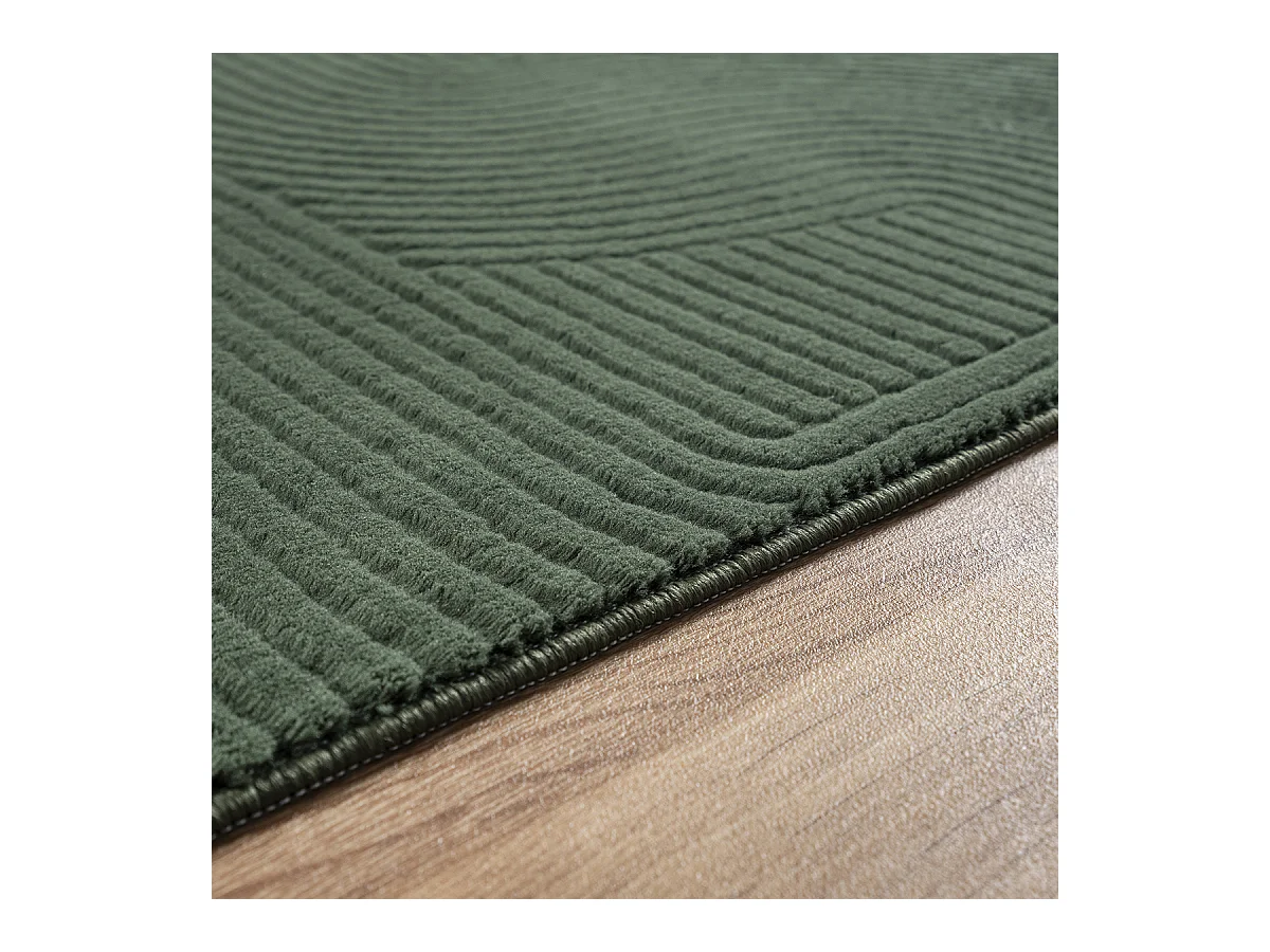 Tapis Rio salon antidérapant arc, Forêt, 120 x 160 cm