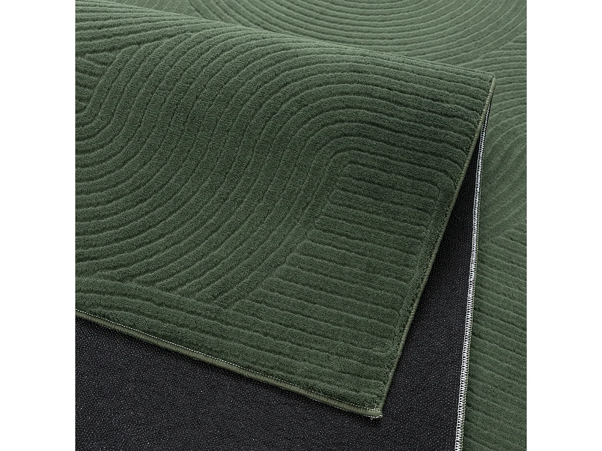 Tapis Rio salon antidérapant arc, Forêt, 120 x 160 cm